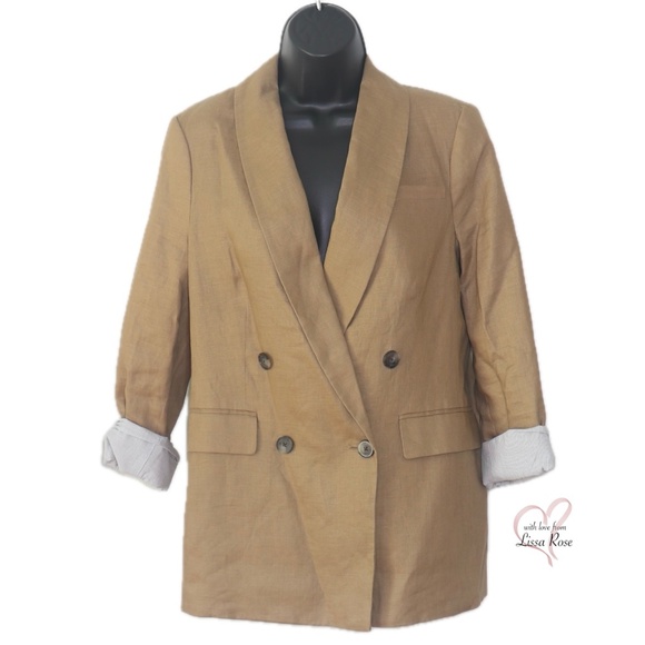 Classic Linen Blazer (Banana Republic) - Picture 1 of 3